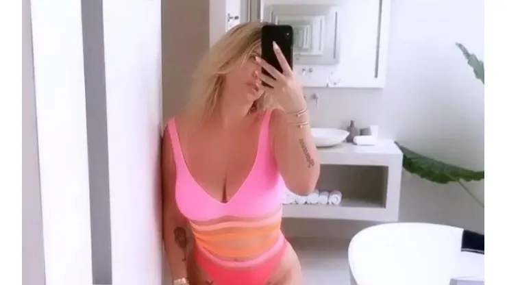 Foto de Wanda Nara, la mujer de Mauro Icardi.