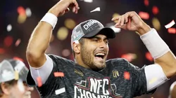 Jimmy Garoppolo habló sobre sus críticos pensando en el Super Bowl
