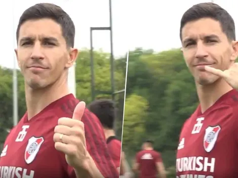 Qué hombre: River subió un video de Nacho Fernández y explotaron los comentarios
