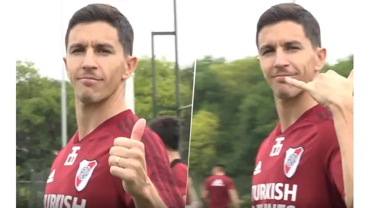 Qué hombre: River subió un video de Nacho Fernández y explotaron los comentarios