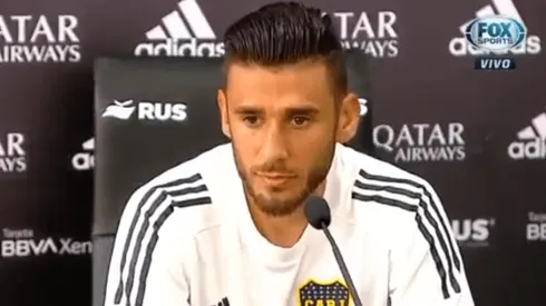 Foto de Eduardo Salvio, jugador de Boca.