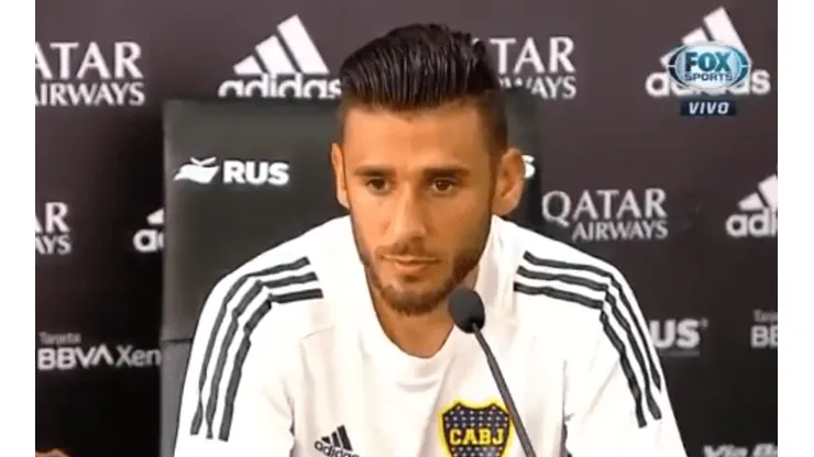 Foto de Eduardo Salvio, jugador de Boca.
