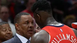 Revelado: lo que Zion Williamson le dijo a su entrenador en plena pelea