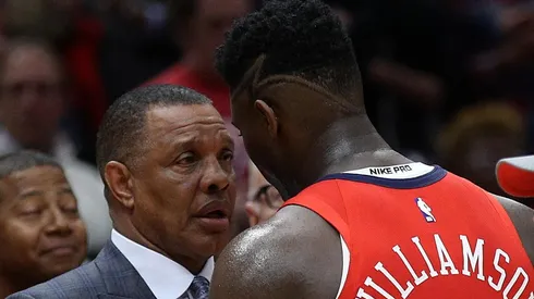 Revelado: lo que Zion Williamson le dijo a su entrenador en plena pelea