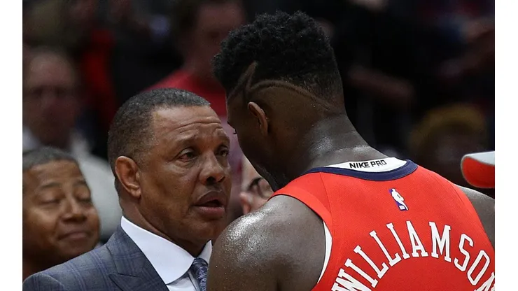 Revelado: lo que Zion Williamson le dijo a su entrenador en plena pelea