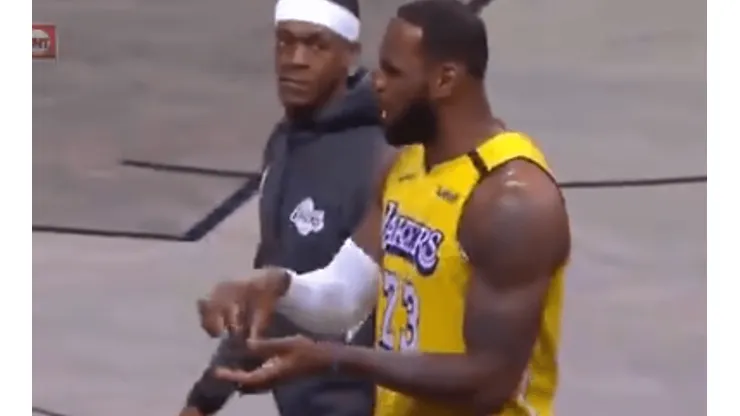 Los Nets se metieron con la rutina de LeBron y este se enfureció