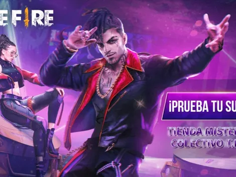 La Tienda Misteriosa regresa a Free Fire ¡90% de descuento en skins de Colectivo T.R.A.P.!