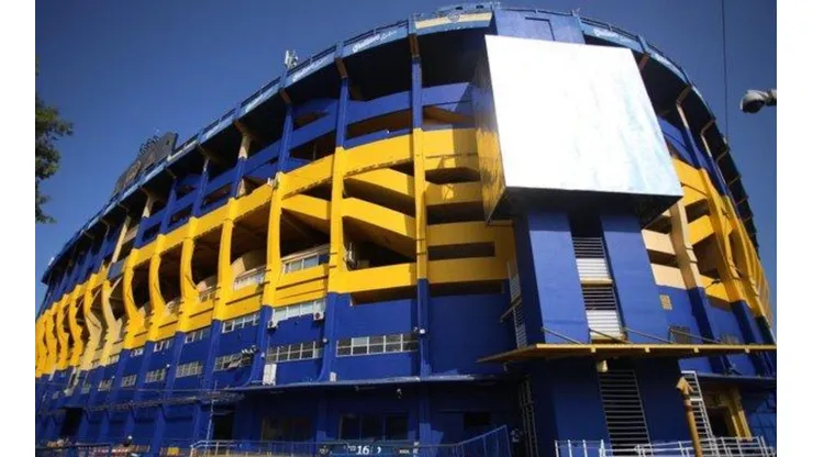 Foto de La Bombonera, el templo de Boca.