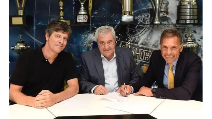Foto de Jorge Ameal, presidente de Boca.