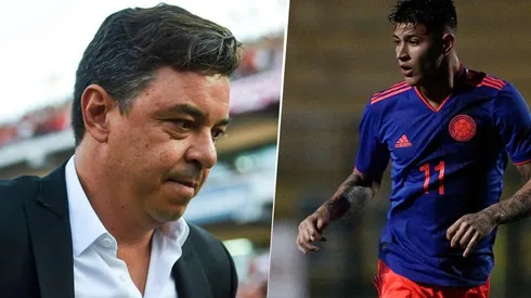 Marcelo Gallardo y Jorge Carrascal.