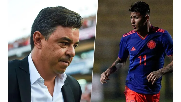 Marcelo Gallardo y Jorge Carrascal.