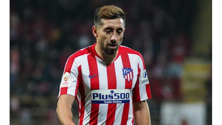 Aficionados de Atlético Madrid se la agarran con Herrera