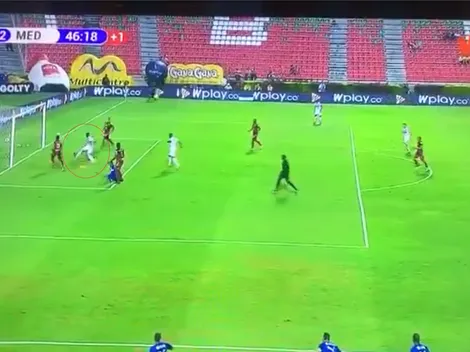 Magia, magia; pura magia para el segundo gol del DIM