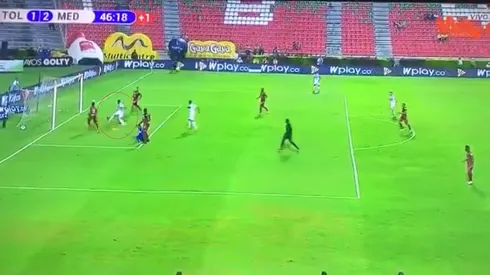 Magia, magia; pura magia para el segundo gol del DIM