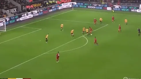 Salah metió un caño y Firmino clavó un golazo para el 2-1 de Liverpool