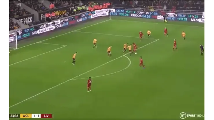 Salah metió un caño y Firmino clavó un golazo para el 2-1 de Liverpool