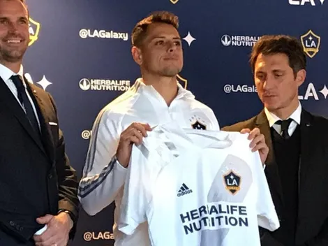 Los Angeles Galaxy presentó a Chicharito Hernández