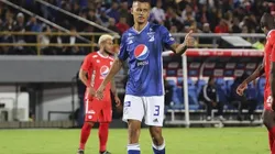 Luciano Ospina, primera baja de Millonarios para el debut en Liga