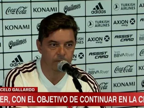 Gallardo, sobre aceptar la oferta por Montiel: "Sería ridículo"