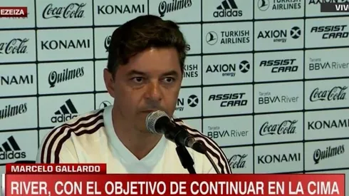 Gallardo, sobre aceptar la oferta por Montiel: "Sería ridículo"