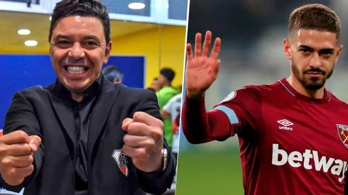 Marcelo Gallardo y un deseo para Manu Lanzini