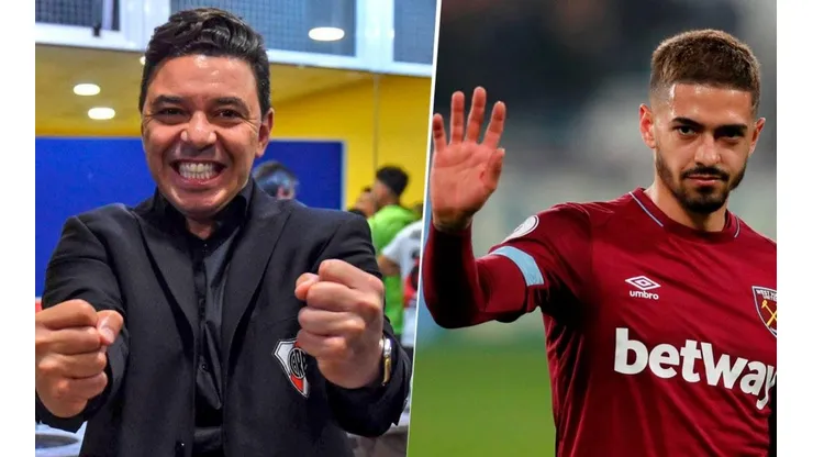 Marcelo Gallardo y un deseo para Manu Lanzini