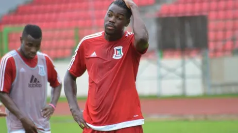 El africano que llegó desde España para jugar la Copa Libertadores