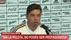 Gallardo, a un periodista: "Me sorprende que vos me hagas esa pregunta"