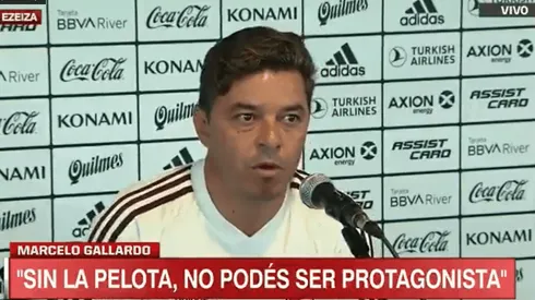 Gallardo, a un periodista: "Me sorprende que vos me hagas esa pregunta"