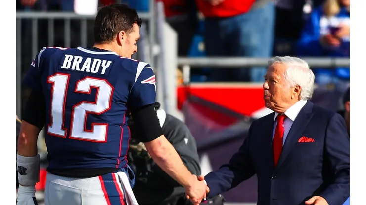 Robert Kraft volvió a hablar sobre el contrato de Tom Brady