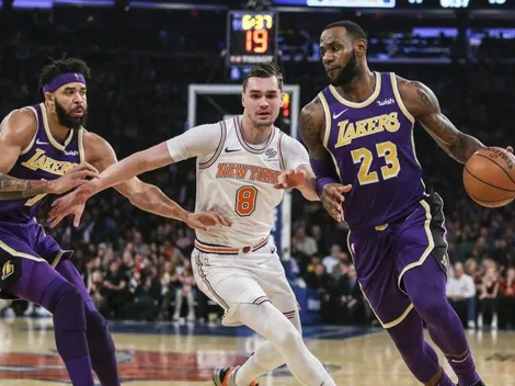 Qué canal transmite Los Angeles Lakers vs. New York Knicks por la NBA