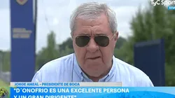 Ameal sobre D'Onofrio: "Es un excelente dirigente, buena persona"