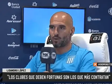 López, picante: "Los clubes que deben fortunas son los que más contratan"