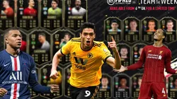 Raúl Jiménez obtiene una nueva carta en el TOTW del FIFA 20