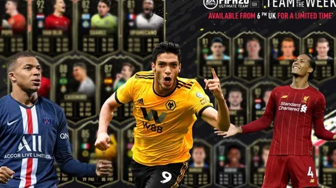 Raúl Jiménez obtiene una nueva carta en el TOTW del FIFA 20