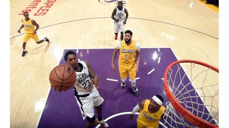 Lou Williams calentó la rivalidad entre Lakers y Clippers
