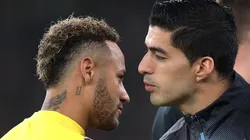 Suaréz subió foto en el médico y Neymar le comentó: "Volverás más fuerte"