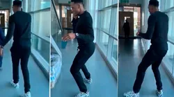 Nunca deja de bailar: a Yerry Mina se le burlaban de sus zapatos y él hizo lo suyo