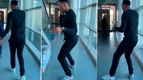 Nunca deja de bailar: a Yerry Mina se le burlaban de sus zapatos y él hizo lo suyo