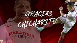 El adiós de Chicharito en Sevilla