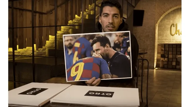 A Suárez le mostraron una foto con Messi y habló maravillas de su amistad