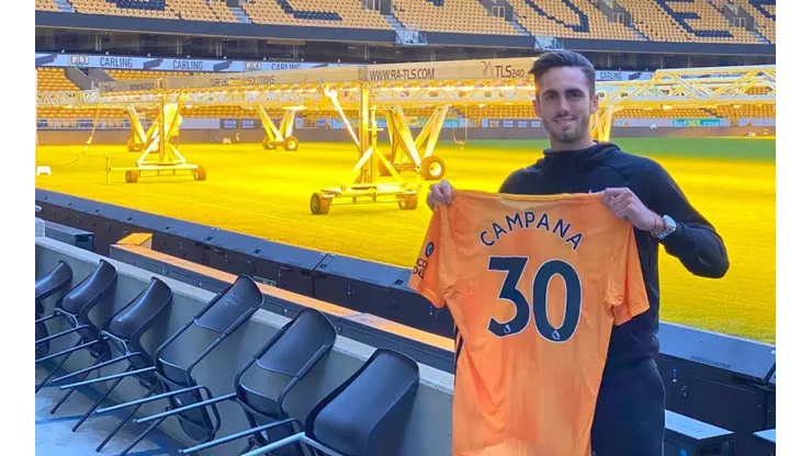 Leonardo Campana ya fue presentado en Inglaterra.
