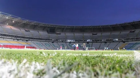 Universitario de Deportes reconoció el estadio el último lunes.