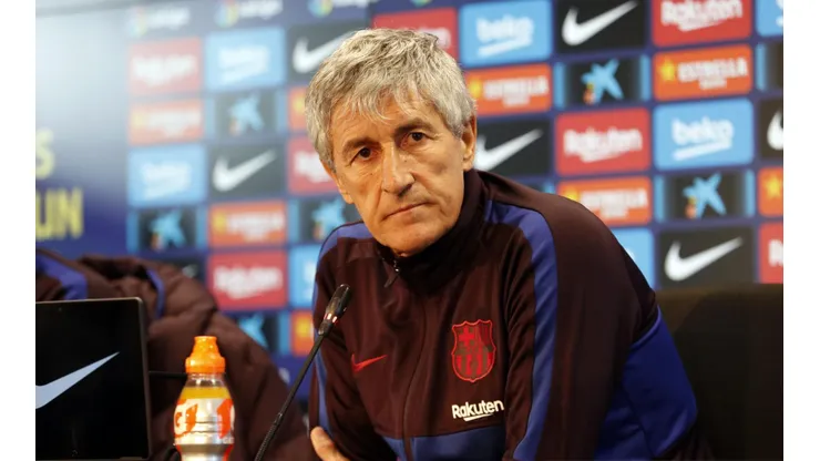 Quique Setién reveló por primera vez qué puesto busca reforzar Barcelona