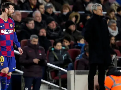 Setién no quiere que Messi juegue ante Ibiza, aunque deberá convencerlo