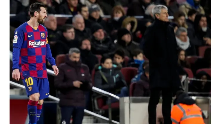 Setién no quiere que Messi juegue ante Ibiza, aunque deberá convencerlo