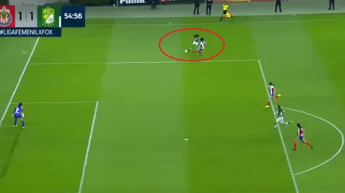 ¡Dónde la puso! El golazo de García para León en el Femenil