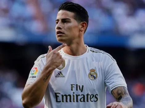Zidane confirmó que James Rodríguez está para "viajar y jugar"