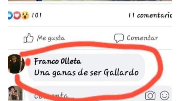 Subió foto caliente con la de Boca, le comentaron de Gallardo y se hizo viral