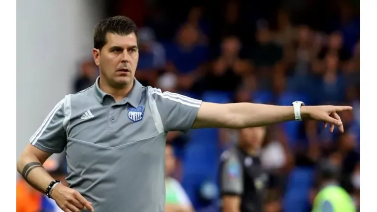 Ismael Rescalvo, entrenador de Emelec.